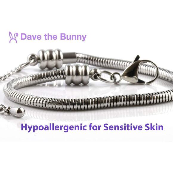 COPY - Tennis Racket Bracelet and Tennis Ball Stainless Steel Chain - Picture 4 of 10